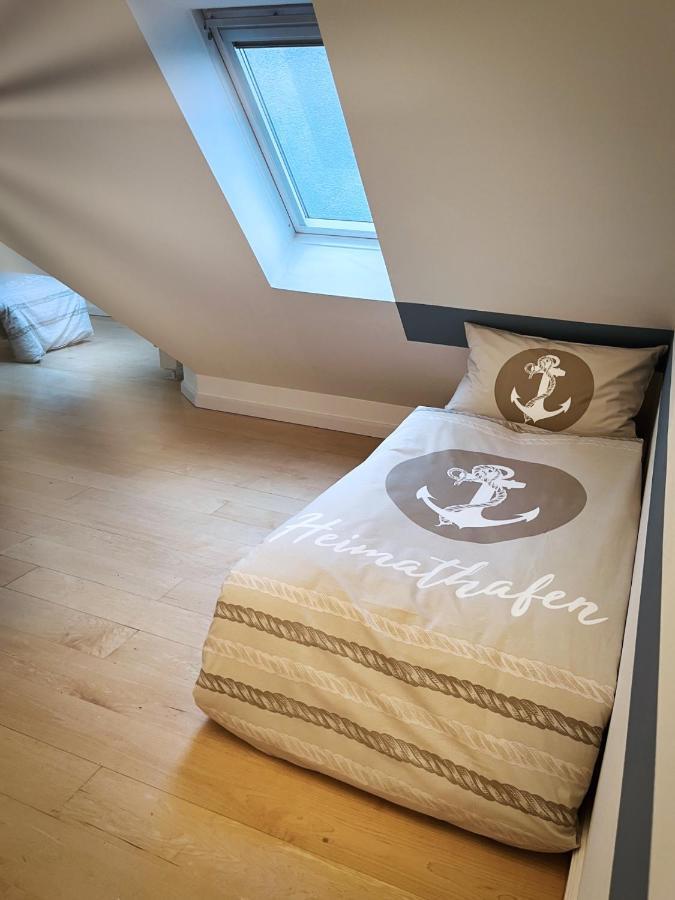 Loft-Panoramablick-Hafen & Elbe! Apartment Хамбург Екстериор снимка