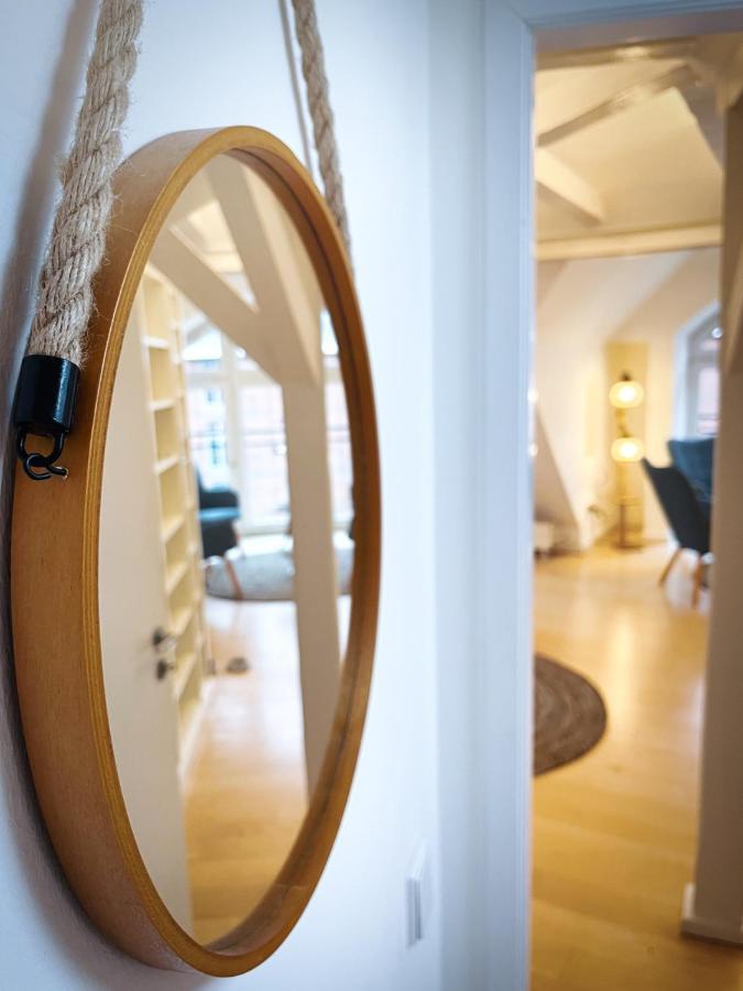 Loft-Panoramablick-Hafen & Elbe! Apartment Хамбург Екстериор снимка