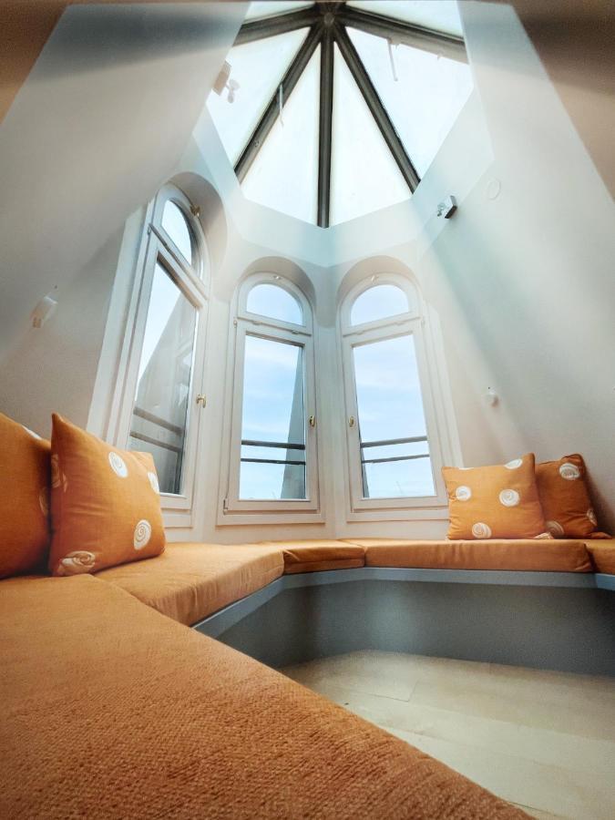Loft-Panoramablick-Hafen & Elbe! Apartment Хамбург Екстериор снимка